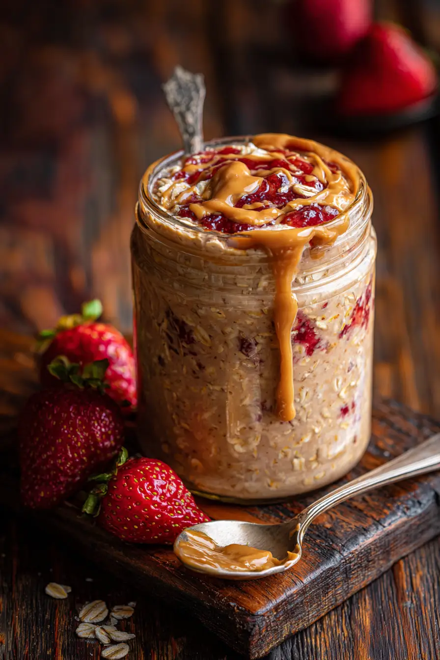 Peanut Butter and Jelly Oats: The Ultimate Breakfast for Busy Mornings